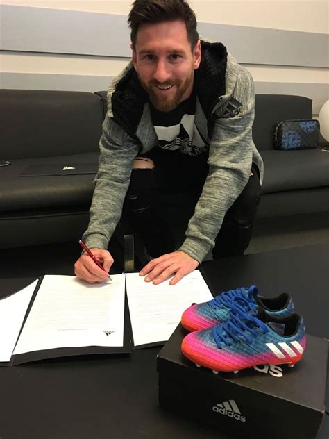 messi deal with adidas.